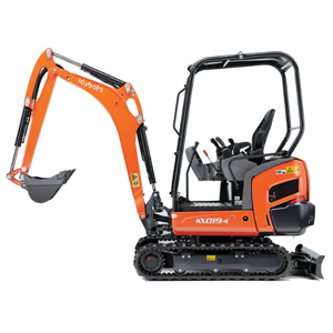 Kubota Minigraver KX019-4 1.9 Ton Diesel