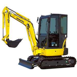 Komatsu Minigraver PC16R-3 (Mini)